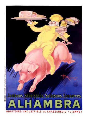 Poster 24/" x 36/" Meat Sausage Ham